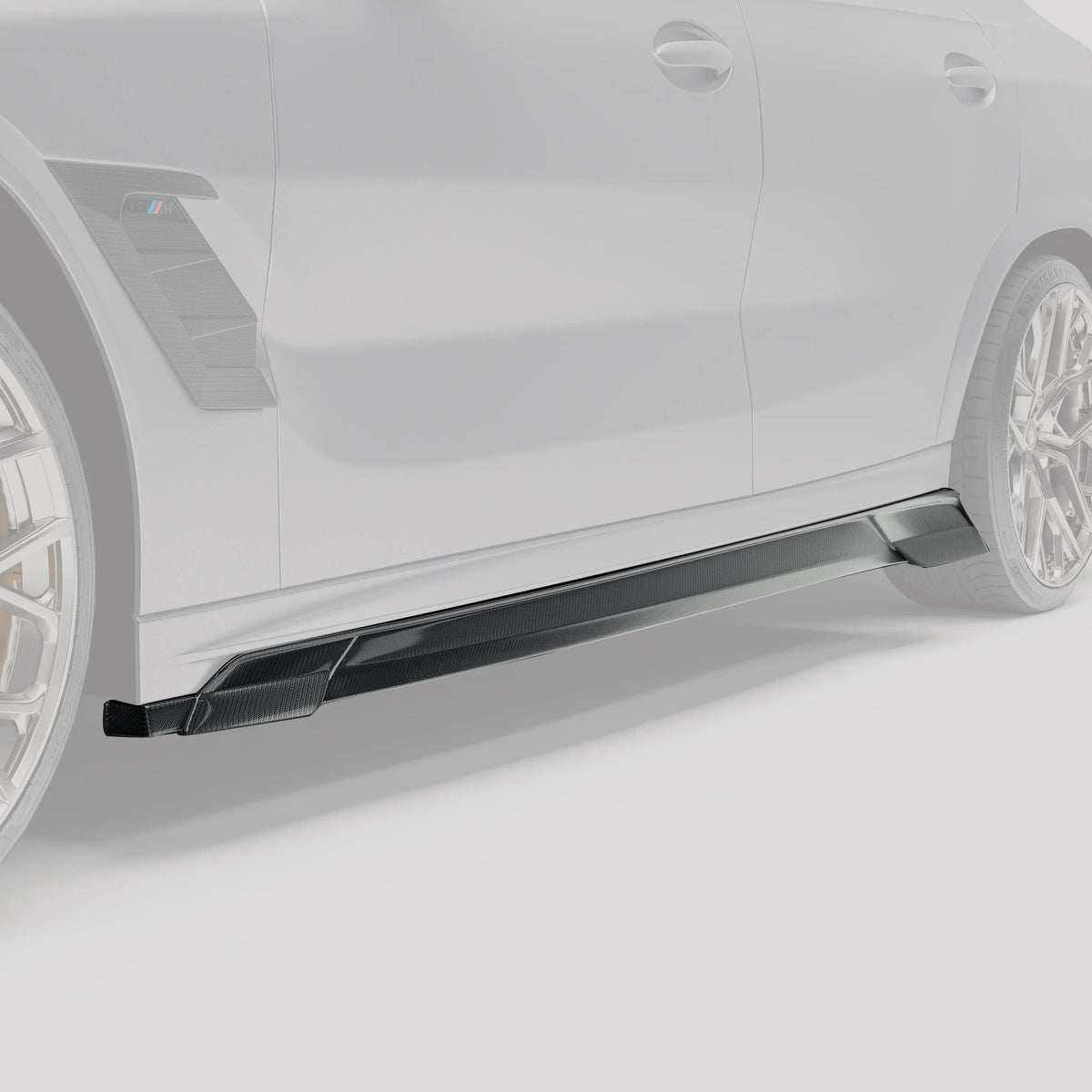 Revozport Carbon Fiber Side Skirts for BMW X6M F96 LCI (2023+)