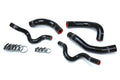 HPS Reinforced Black Silicone Radiator Hose Kit Coolant Hyundai 13-17 Veloster 1.6L Turbo