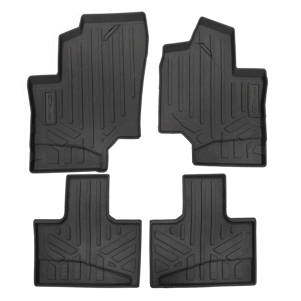 SMARTLINER Rugged Rubber Floor Liners For 2019-2026 Can-Am Commander (4 Seater)