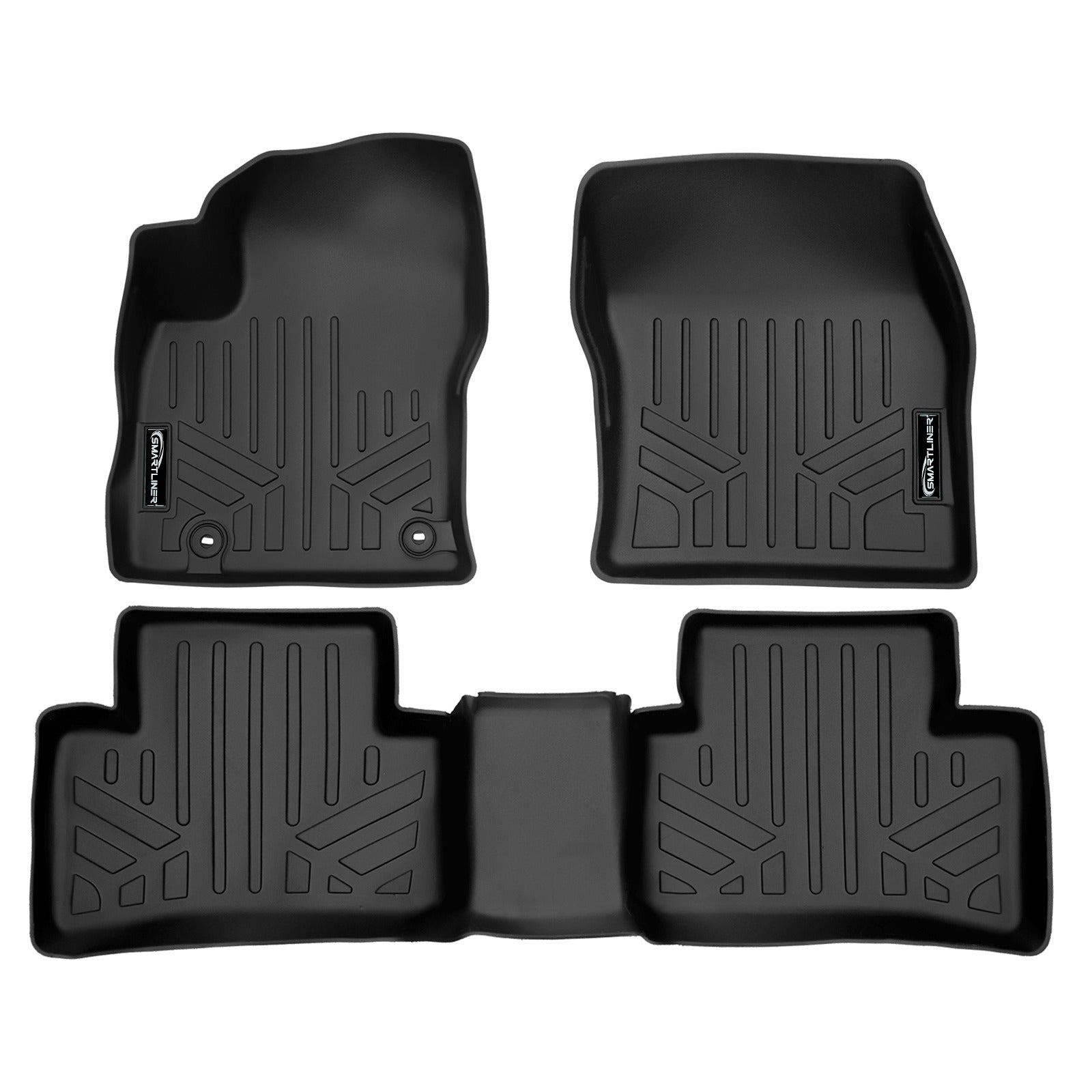 SMARTLINER Floor Liners for 2023-2026 Toyota Corolla Cross Hybrid (Fits AWD)