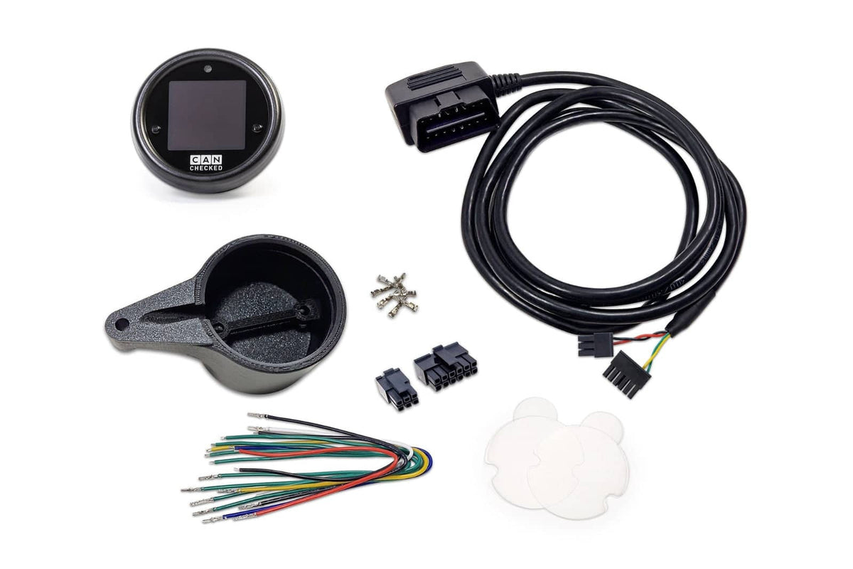 CANchecked R5X MINI Cooper MFD15 Multi Function Display | 1.5" Gen2 Dash Install
