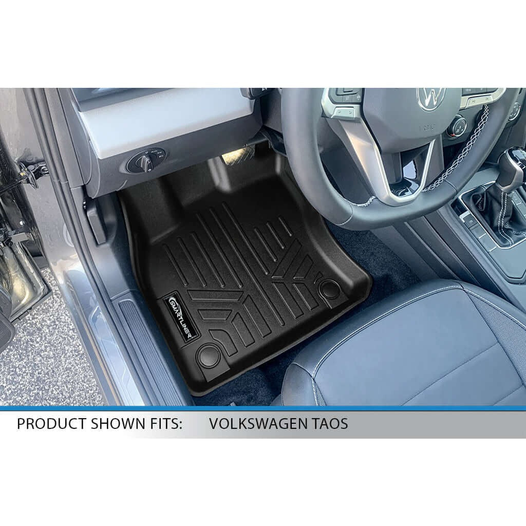 SMARTLINER Floor Liners for 2022-2026 Volkswagen Taos (Only Fits FWD Models)
