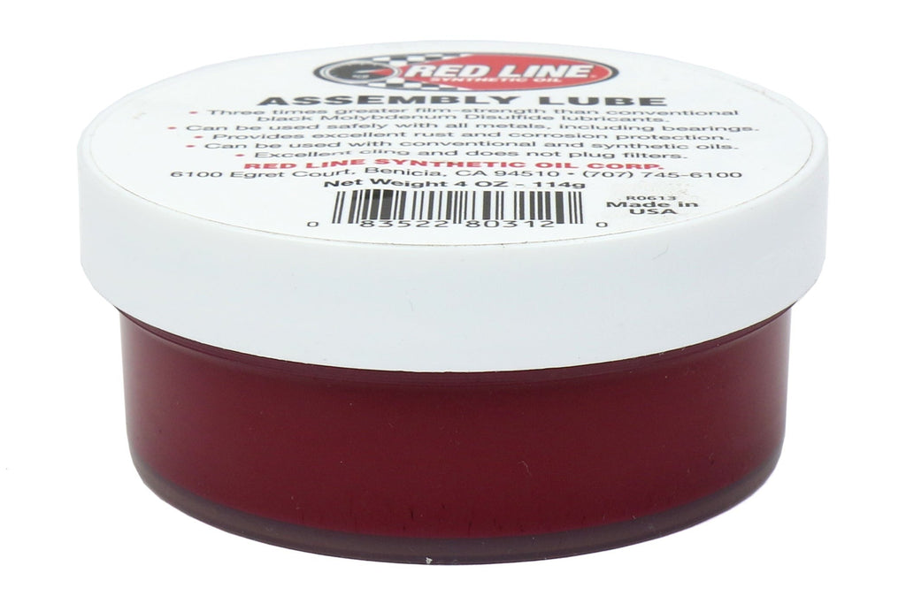 Red Line Engine Assembly Lube 4oz - Universal