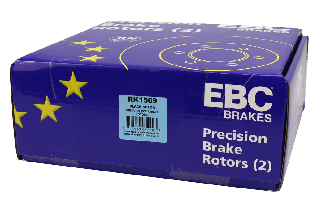 EBC Standard Rear Rotors - 2013-2020 Subaru BRZ / Scion FR-S / Toyota GT86 (W/ Solid Rear Rotors)
