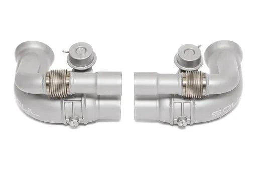 Porsche 997 / 997.2 GT3 Side Muffler Bypass Pipes (Valved)