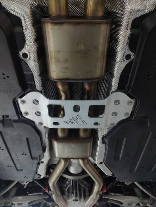 MAD BMW G8x M3 M4 Single Midpipe (Brace Included)