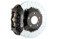 Brembo GT Systems 4 Piston Rear Big Brake Kit Black Slotted Rotors - 2015-2017 Subaru WRX/STI Models without Electronic Parking Brake / Scion FR-S 2013-2016 / Subaru BRZ
