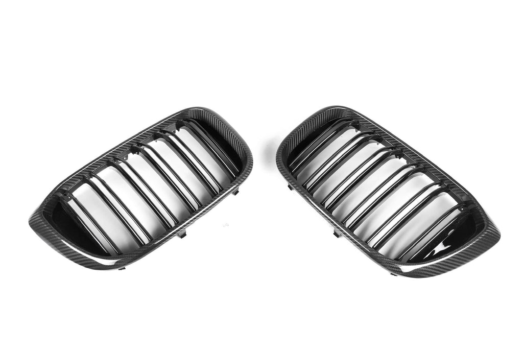 X3/X4 G01/G02/G08 Pre-LCI Double Slat Dry Carbon Fiber Grill