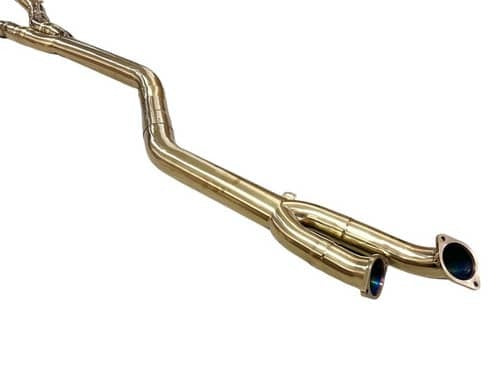 MAD BMW M3 M4 S58 G80 G82 Single Midpipe Titanium - MAD-096