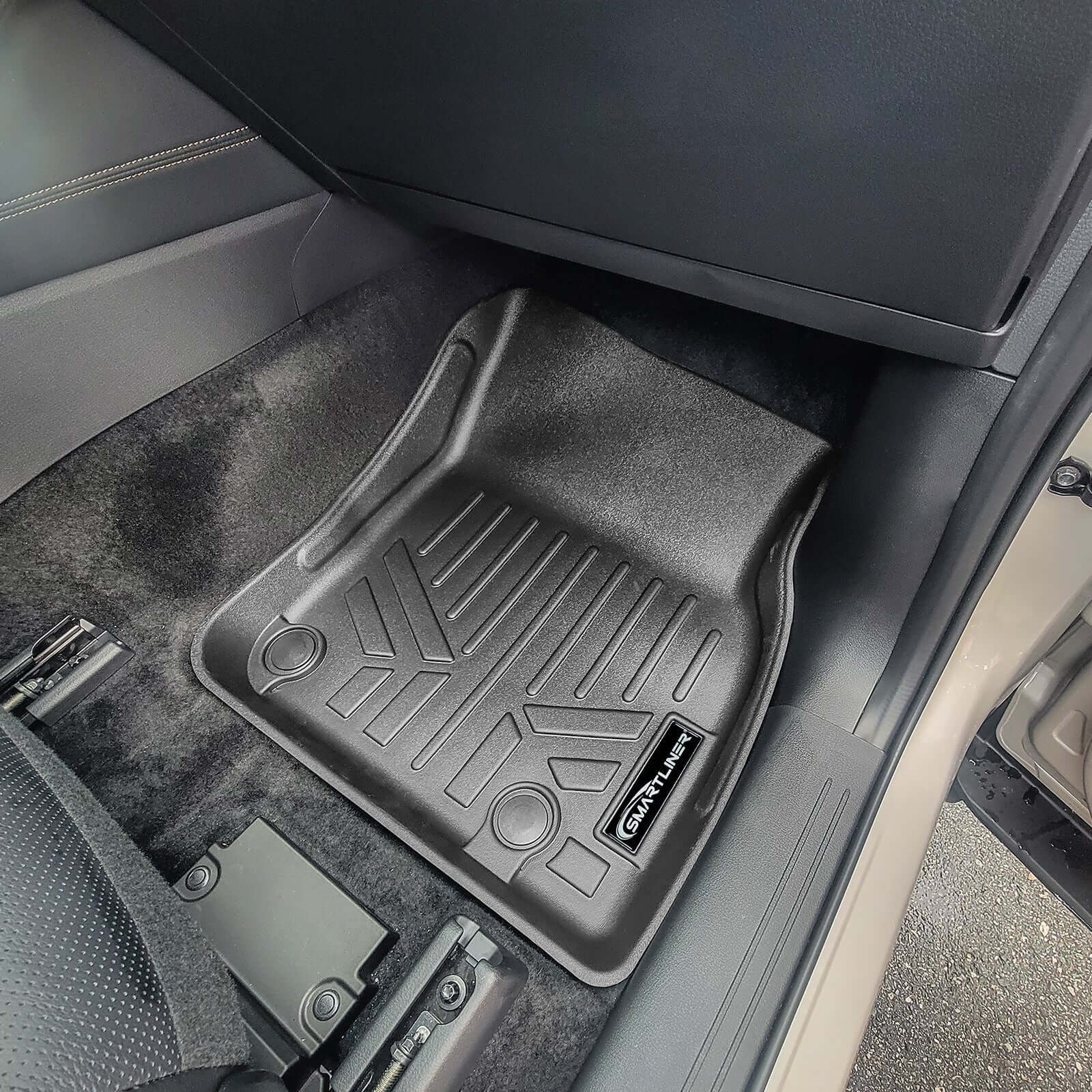 SMARTLINER Floor Liners for 2024-2026 Mazda CX-90 (Only Fits 2nd Row Bucket Seats With No Center Console)