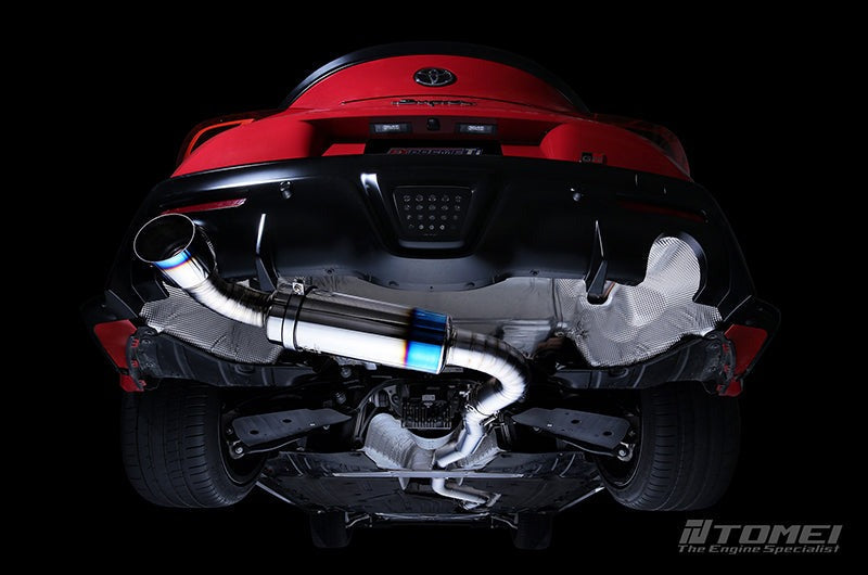 Tomei Single Exit Full Titanium Expreme Ti Exhaust Muffler Kit Type-R - 2020-2024 Toyota GR Supra