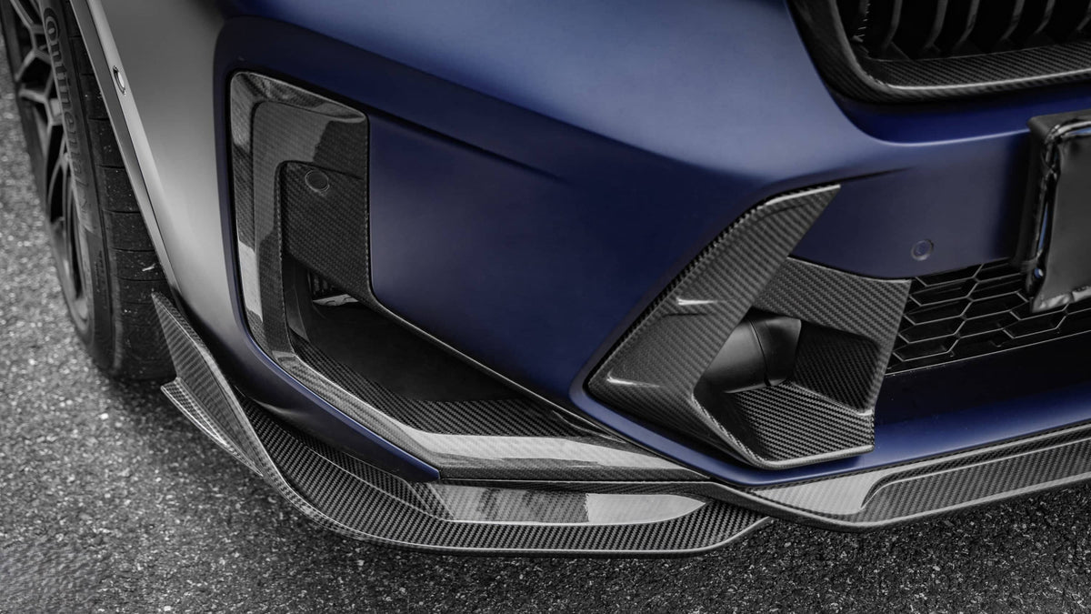 F97 X3M LCI SQ Style Dry Carbon Front Lip