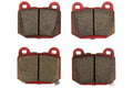DBA XP650 Track Performance Rear Brake Pads - 2004-2017 Subaru STI / Mitsubishi Evo / OEM Brembo Applications