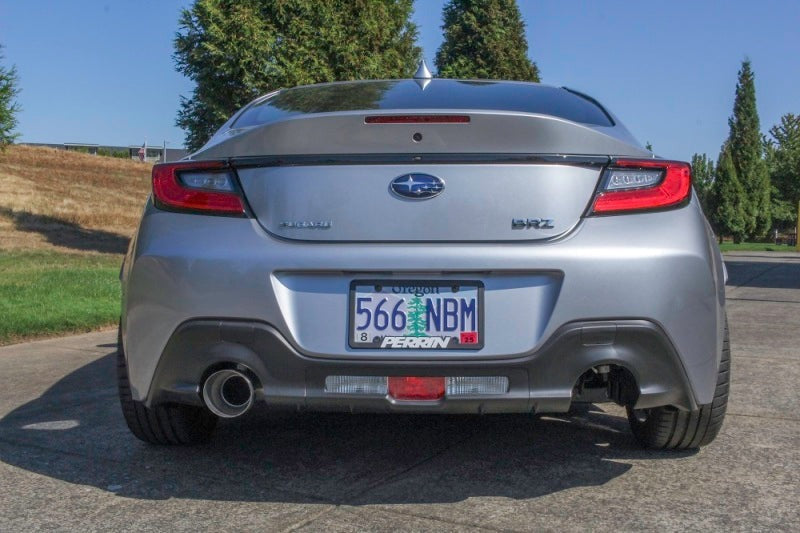 PERRIN Axle Back Exhaust SS (Single Side Exit w/Helmholtz Chamber) 2022-2026 Subaru BRZ / Toyota GR86