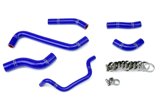 HPS Blue Reinforced Silicone Radiator Hose Kit Coolant Kawasaki 10-11 KX450F