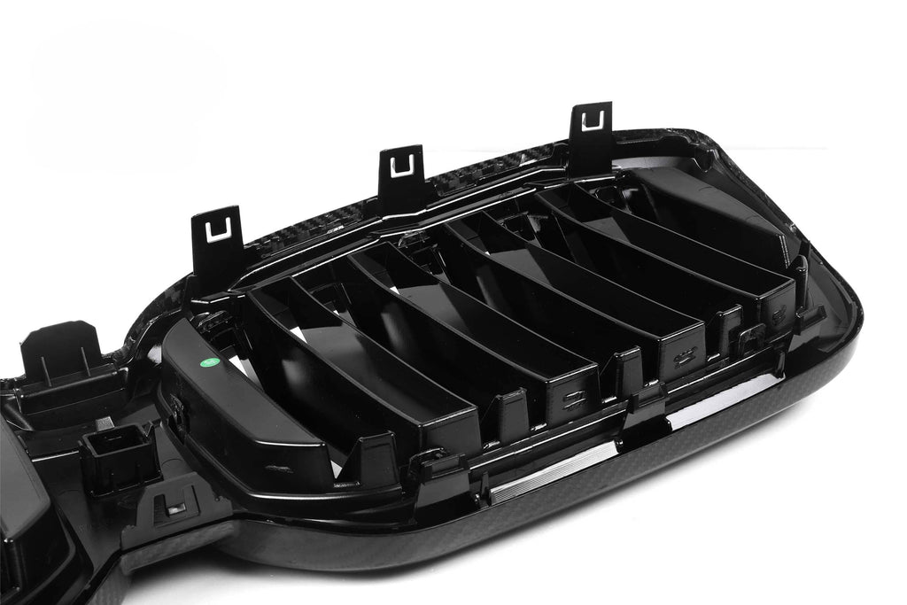 G01/G02 X3, X4 LCI Dual Slat Dry Carbon Grills