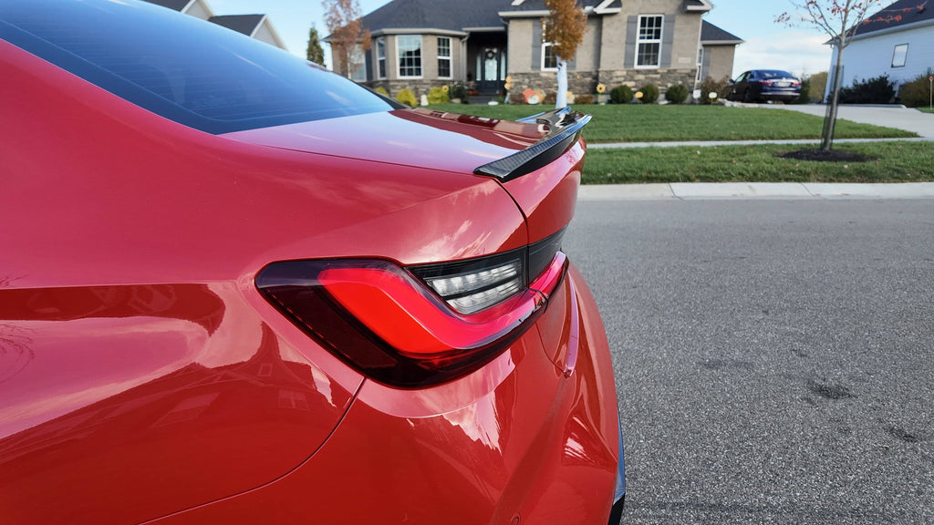 G80 Dry Carbon Fiber Rear CS Spoiler