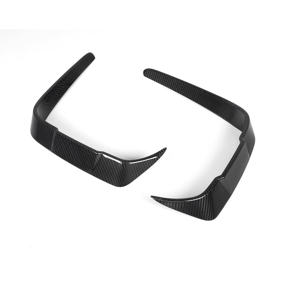M2 F87 LCI SQ Style Dry Carbon Fiber Front Side Vent Trim