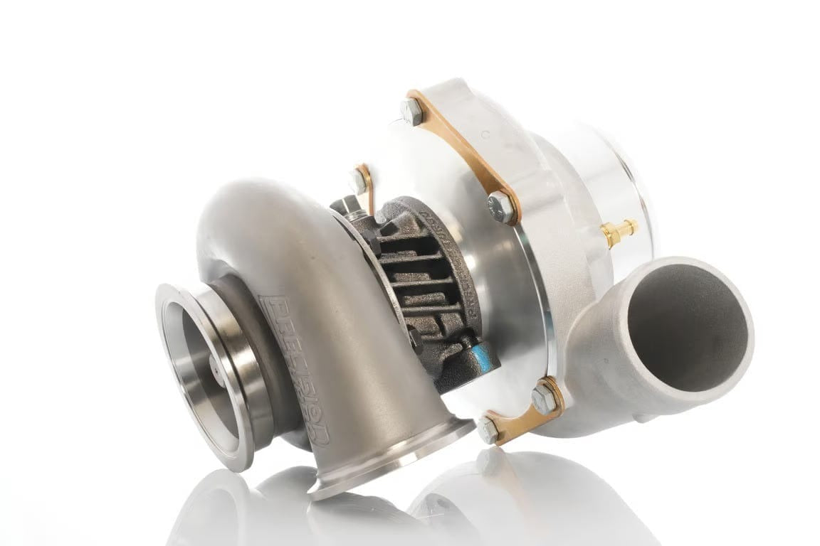 Precision Turbo & Engine NEXT GEN PT6870 BB SCP CC W/ T3 STAINLESS V-BAND IN/OUT 1.05 A/R (T3 SIZED TURBINE HOUSING)