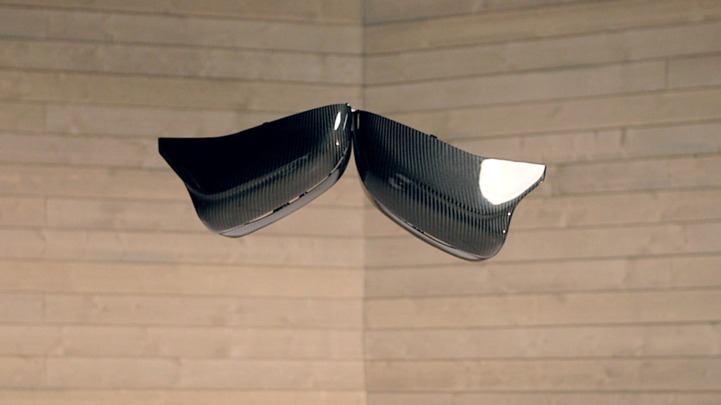 BMW F90 M5 & M8 Carbon Fiber Mirror Cap Set