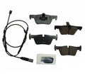 BMW F30 3-Series Rear Ceramic Brake Pad Set By Akebono 34216850570 or 34206873094