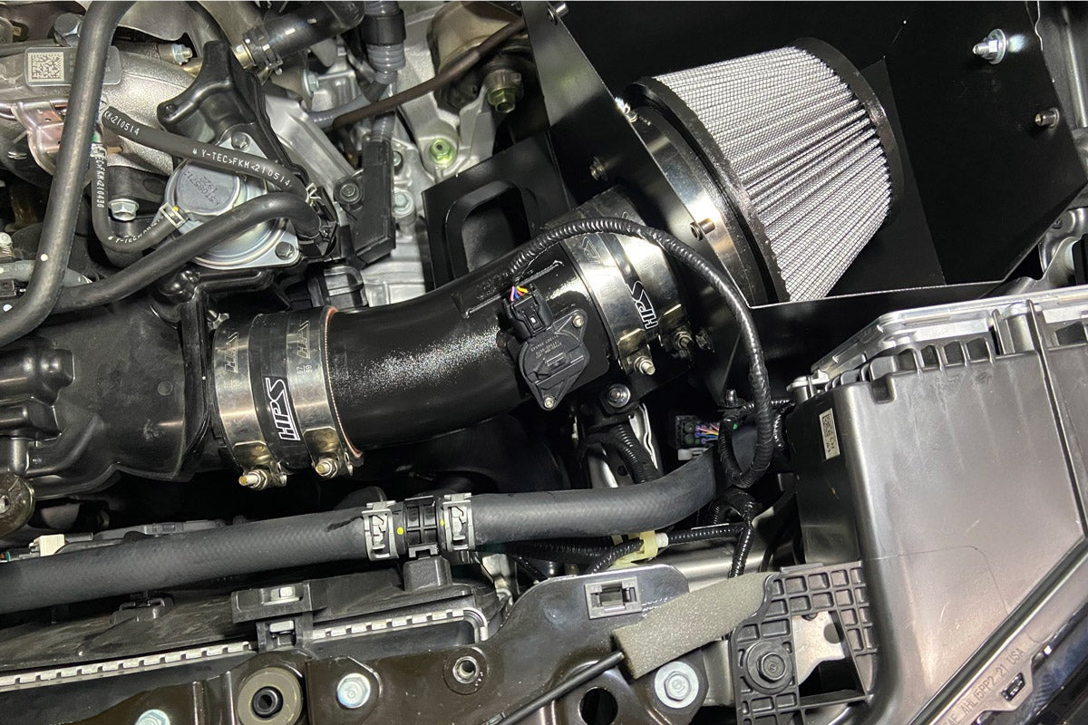 HPS Performance Air Intake with Heat Shield, 2022-2026 Acura MDX Type-S 3.0L Turbo, 827-728