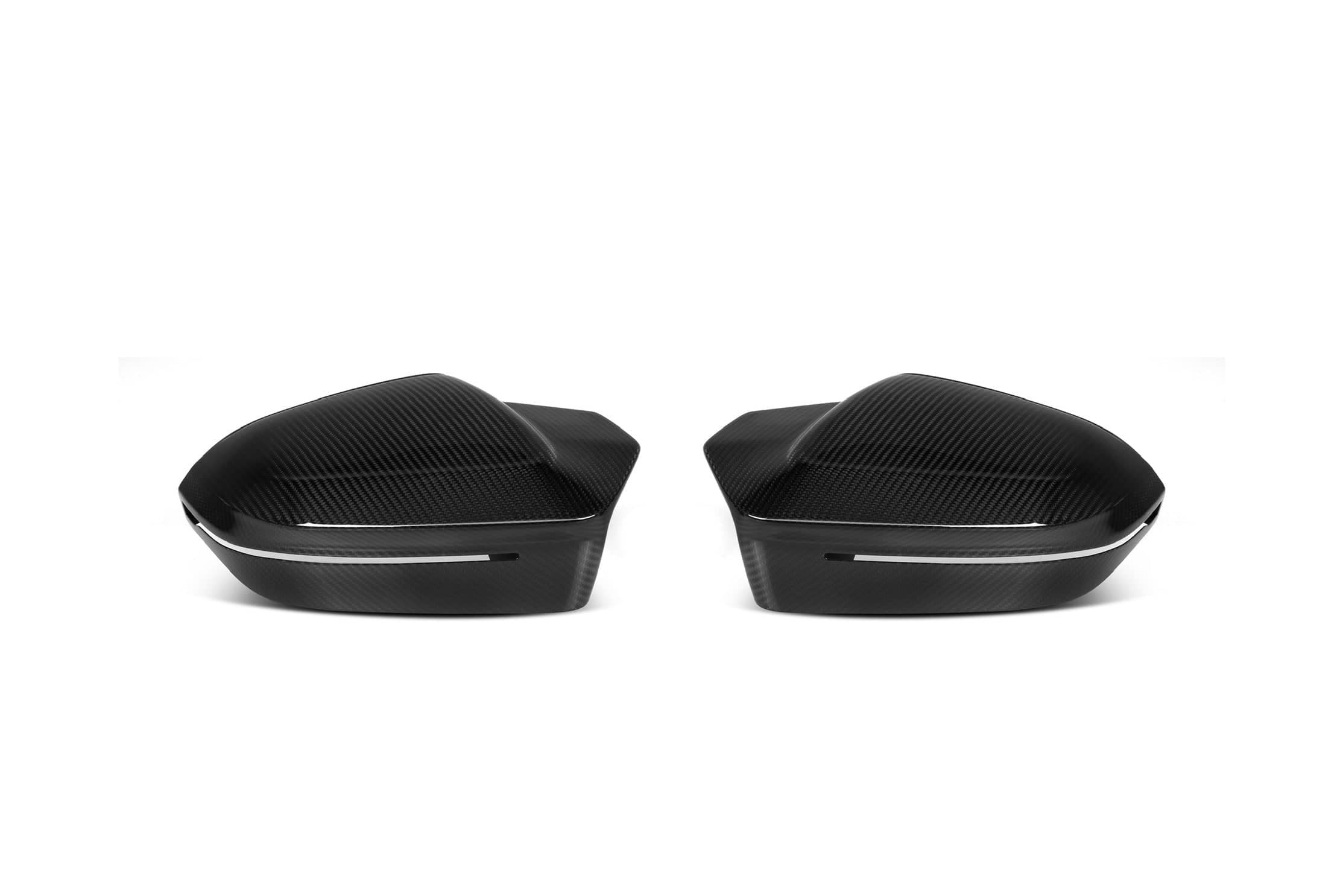 5 Series G60 M5 Style Dry Carbon Fiber Mirror Cover LHD