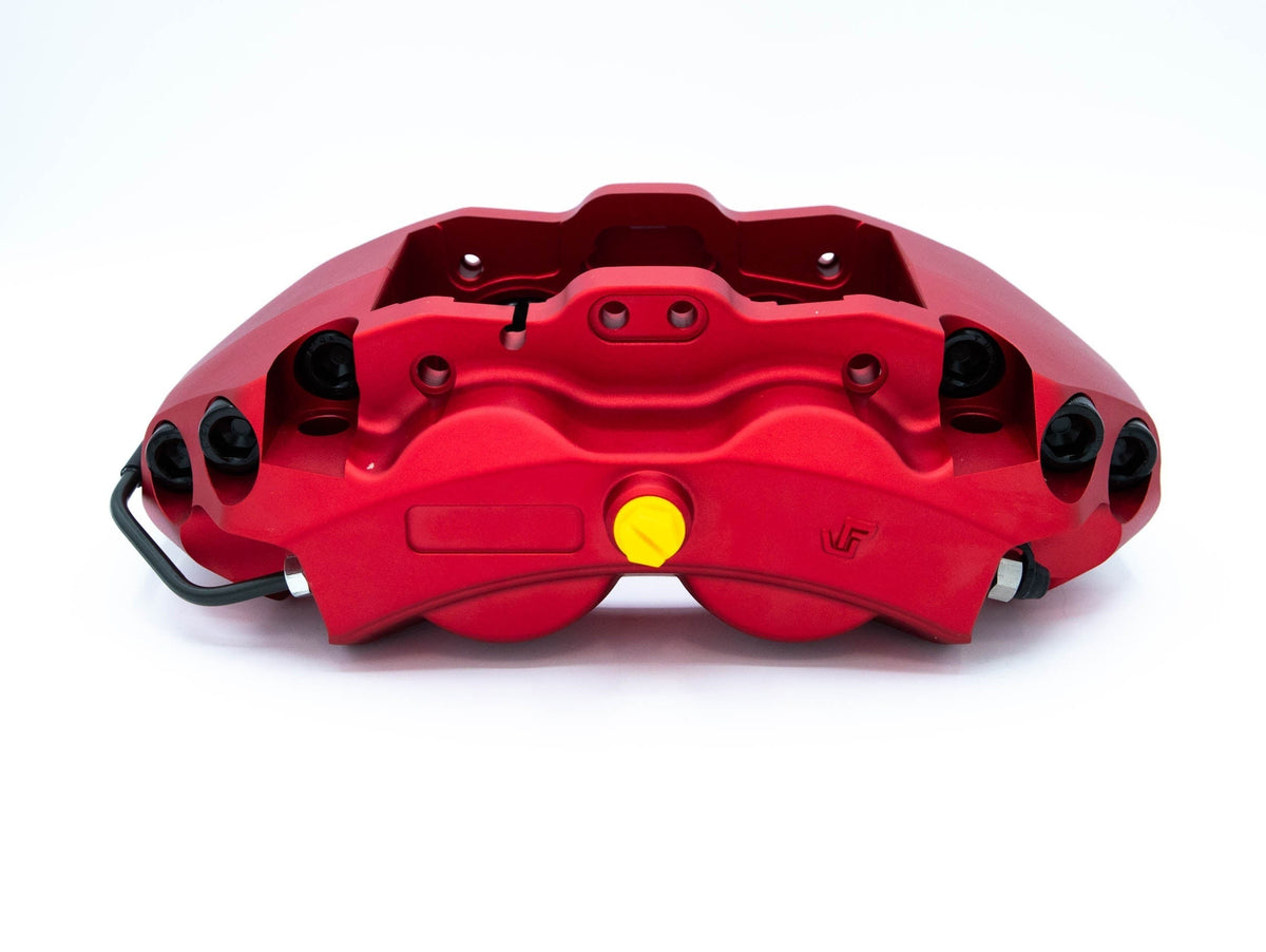 GrimmSpeed 4-Piston Brake Caliper Kit (340mm Rotor) - Red - 2013-2025 Scion FR-S / Subaru BRZ / Toyota GR86