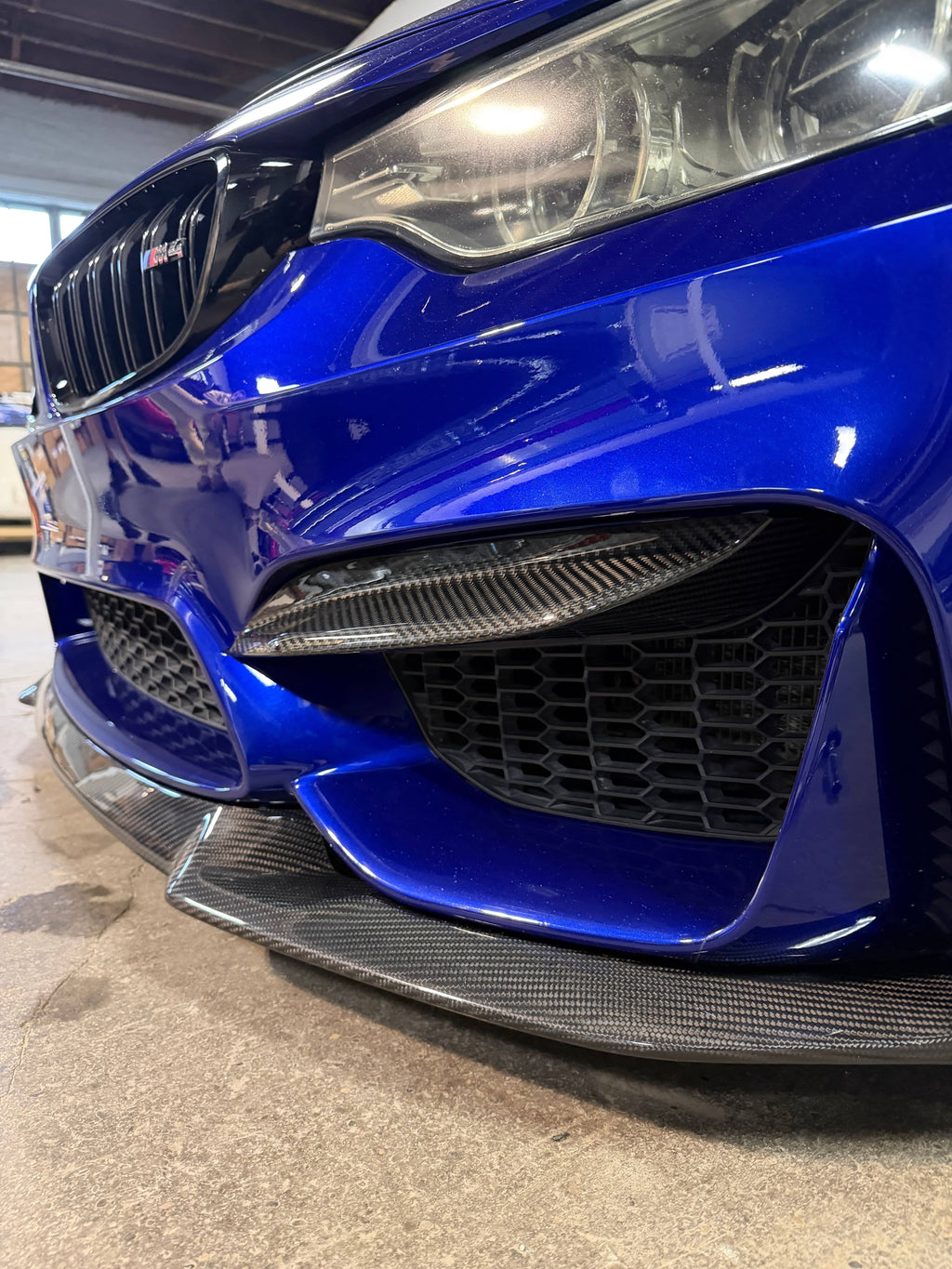 F8X Dry Carbon CS Front Lip