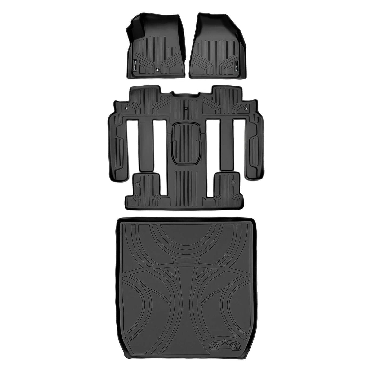 SMARTLINER Floor Liners for Traverse/Enclave (2nd Row Bucket)