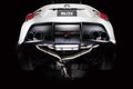 Blitz Nur Spec CTI Quad Tip Catback w/ Rear Diffuser - 2013-2016 Scion FR-S / 2013-2024 Subaru BRZ / 2017-2019 Toyota 86 / 2022-2024 GR86