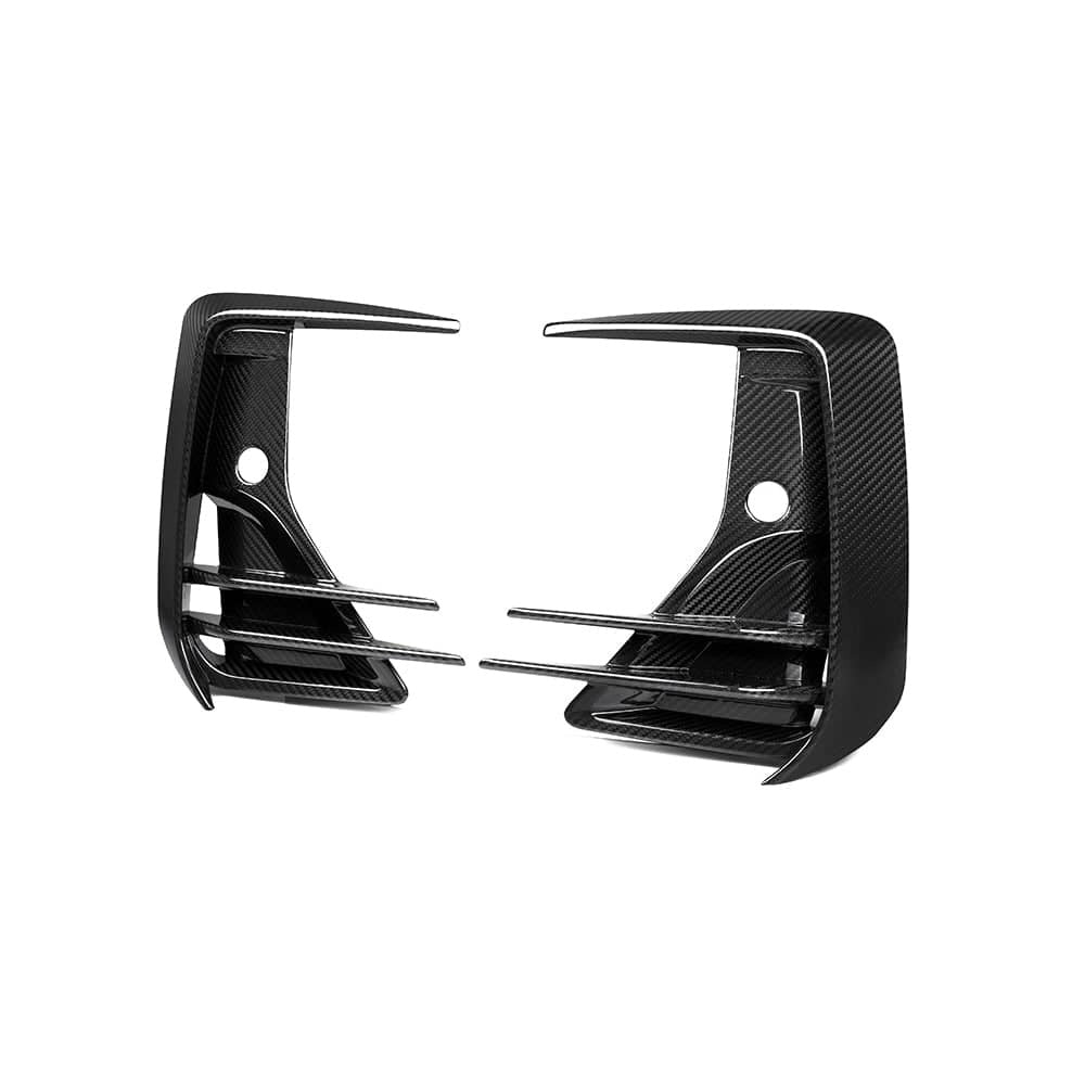iX3 G08 BEV SQ Style Dry Carbon Fiber Front Vent Trim