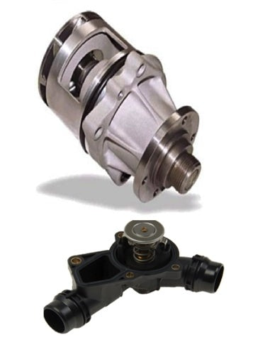 BMW E46 3-Series High Performance Water Pump + Stat Kit By EMP Stewart 11517509985