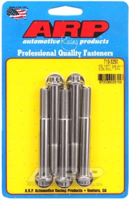 ARP 3/8in -24 x 3.250 12pt SS Bolts (Set of 5)