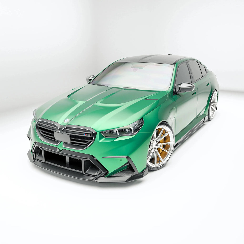 Revozport Carbon Fiber Front Lip for BMW G90 M5 2025+