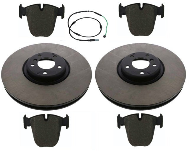 BMW F15 X5 Rear Brake Kit W/Ceramic Pads & Sensor (W/M Performance Brakes)