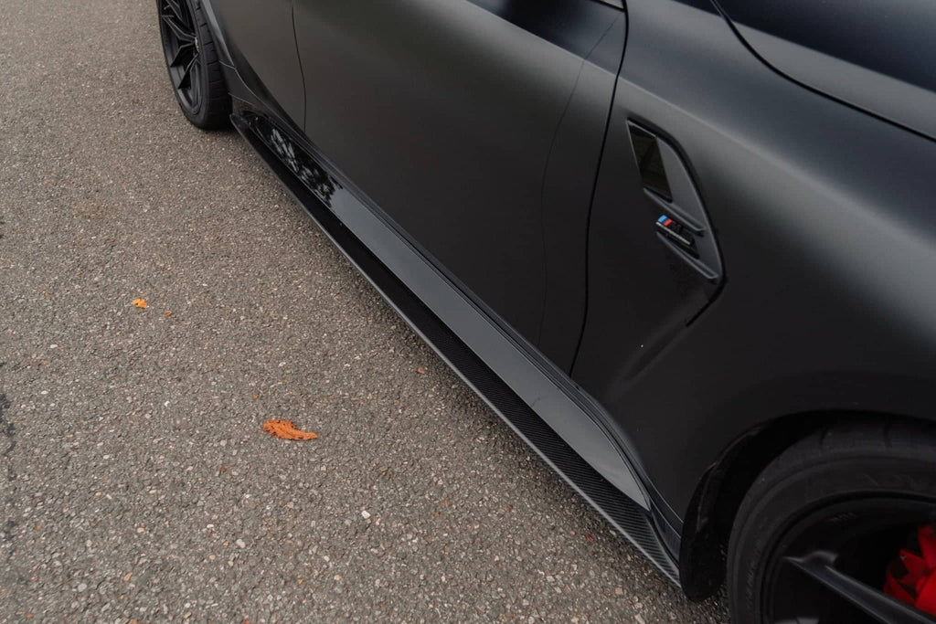 TREVORA G80 M3 Pre-Preg Carbon Fiber PR-1 Side Skirts