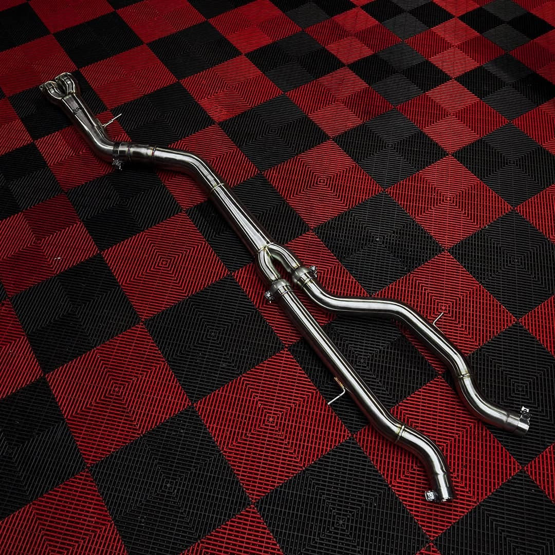 Rvng (F80/F82) 4” S55 Single Mid Pipe