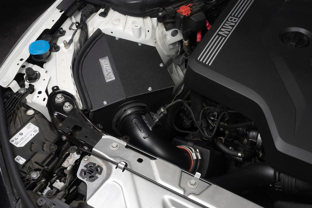 HPS Performance Air Intake Kit with Heat Shield 2022-2025 BMW 230i 2.0L Turbo B48 G42, 827-770