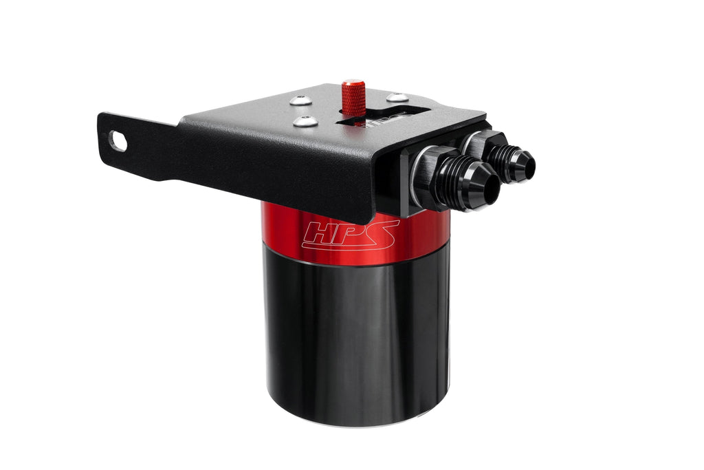 HPS Performance Aluminum Oil Catch Can Kit 2008-2022 Toyota Sequoia 5.7L V8, 860-033
