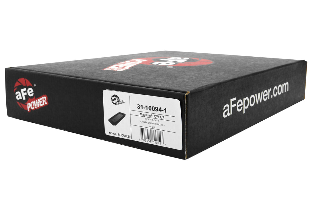 aFe Power MagnumFLOW OER Air Filter (ProDry S) - 2013-2016 Scion FR-S / 2013-2020 Subaru BRZ / 2017-2020 Toyota 86