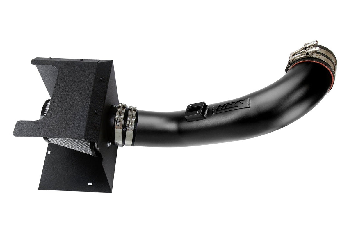 HPS Cold Air Intake Kit with Heat Shield GMC 2017-2019 sierra 3500 HD 6.6L V8 Duramax Diesel Turbo L5P