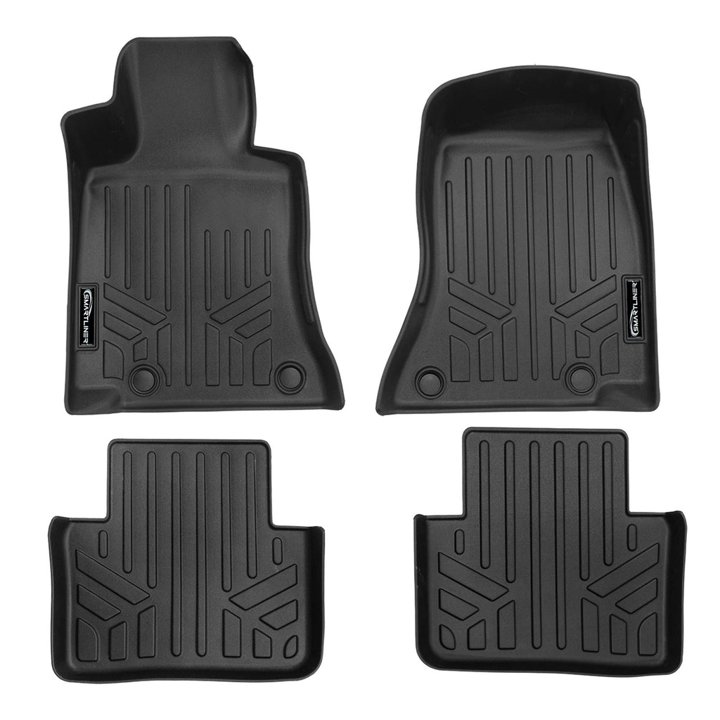 SMARTLINER Floor Liners for 2022-2026 Mercedes Benz C-Class (Sedan Models Only)