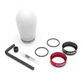 COBB Tall Weighted Shift Knob - White - 2013-2024 Scion FR-S / Subaru BRZ / Toyota GR86 (MT ONLY)