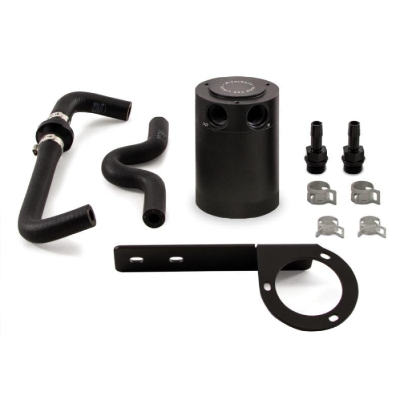 Mishimoto Baffled Oil Catch Can Kit - Black - 2017-2026 Honda Civic Type-R