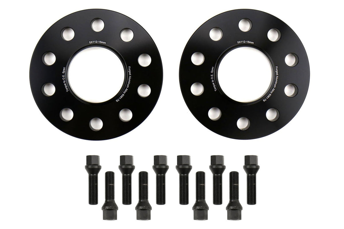 FactionFab 5x112 15mm Wheel Spacer Pair and Lug Bolts Kit - 2020-2024 Toyota Supra A90