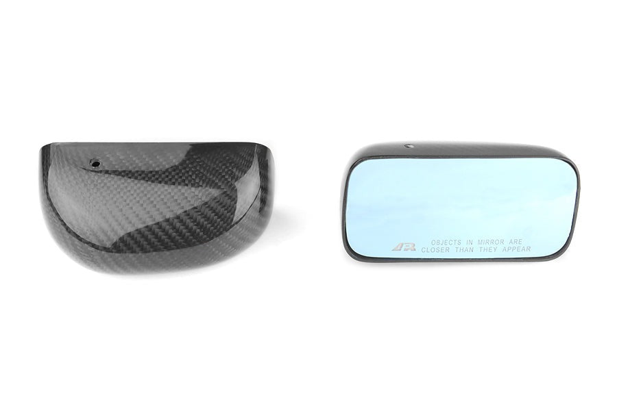 APR Performance Carbon Fiber Mirrors Formula GT3 Black Base - 2013-2021 Scion FR-S / Subaru BRZ / Toyota 86