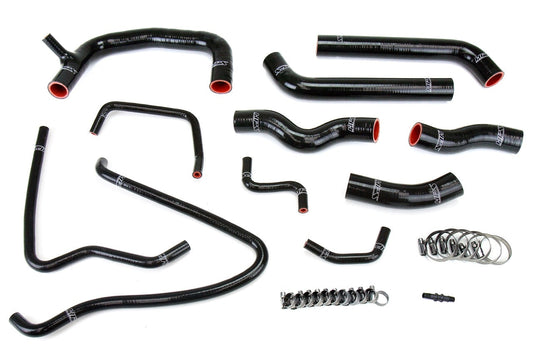 HPS Reinforced Black Silicone Radiator Hose Kit Coolant Toyota 00-05 MR2 Spyder