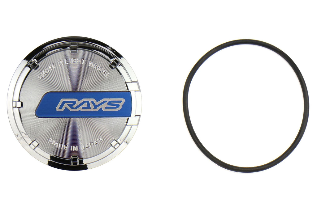 Rays Gram Lights 57CR / 57DR GL Center Cap-Blue-Chrome