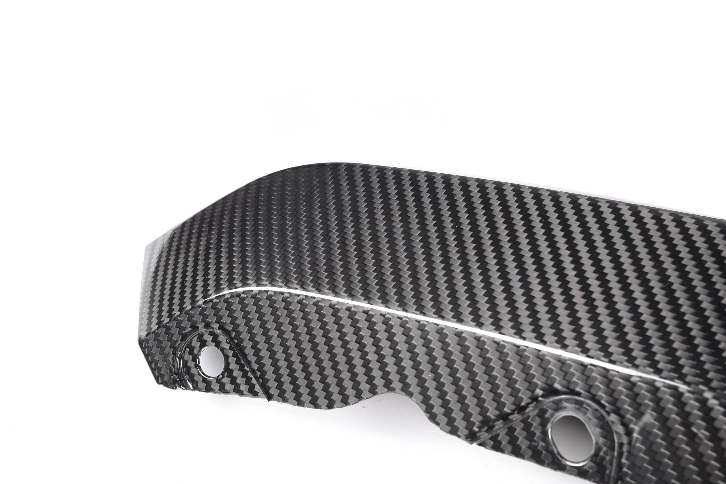 G8X Dry Carbon Fiber Rear OEM Style Replacement Bumper Splitters